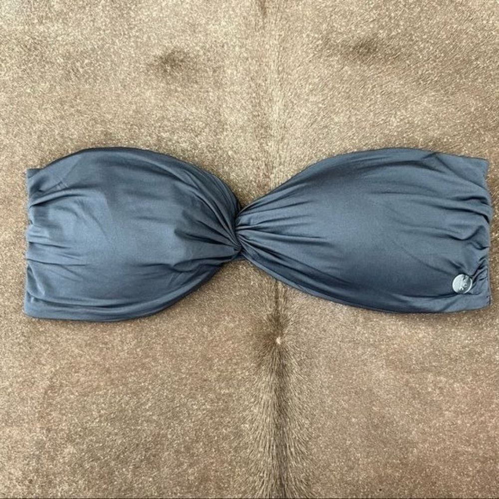 FCUK French Connection Twist Bandeau Bikini Strapless Top